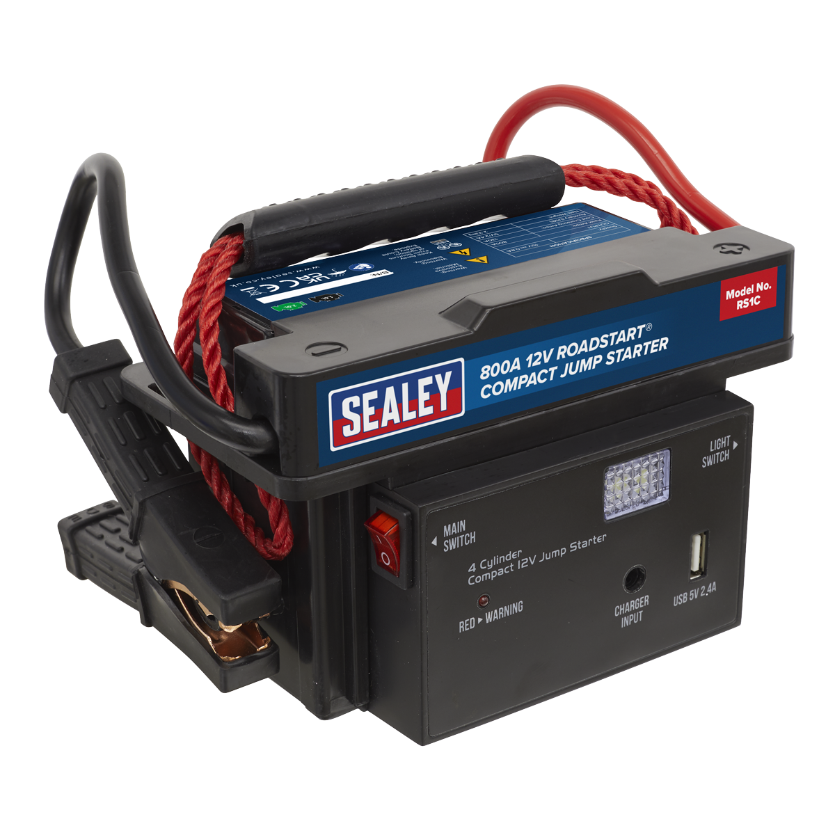 RoadStart® Compact Jump Starter 12V 900A RS1C