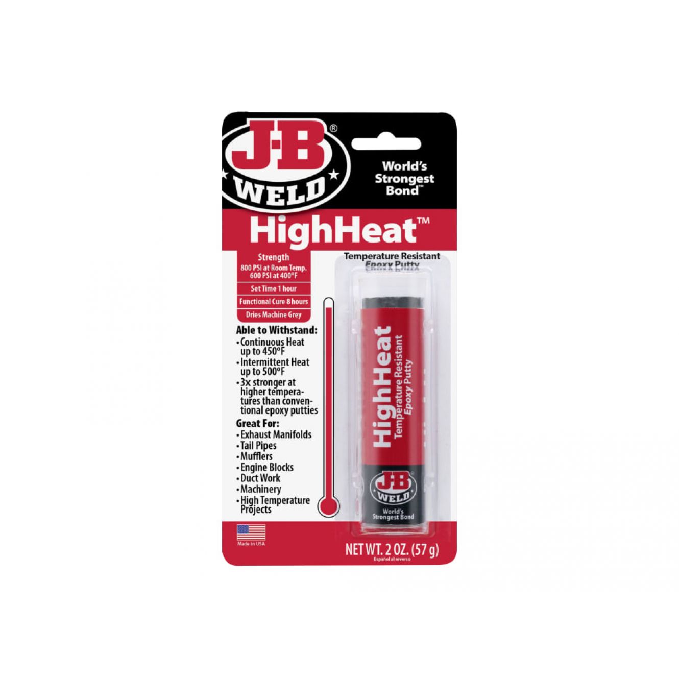HighHeat™ Epoxy Putty 57g JBW8297UK