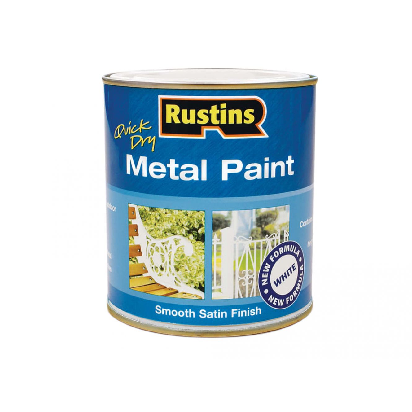 Quick Dry Metal Paint Smooth Satin