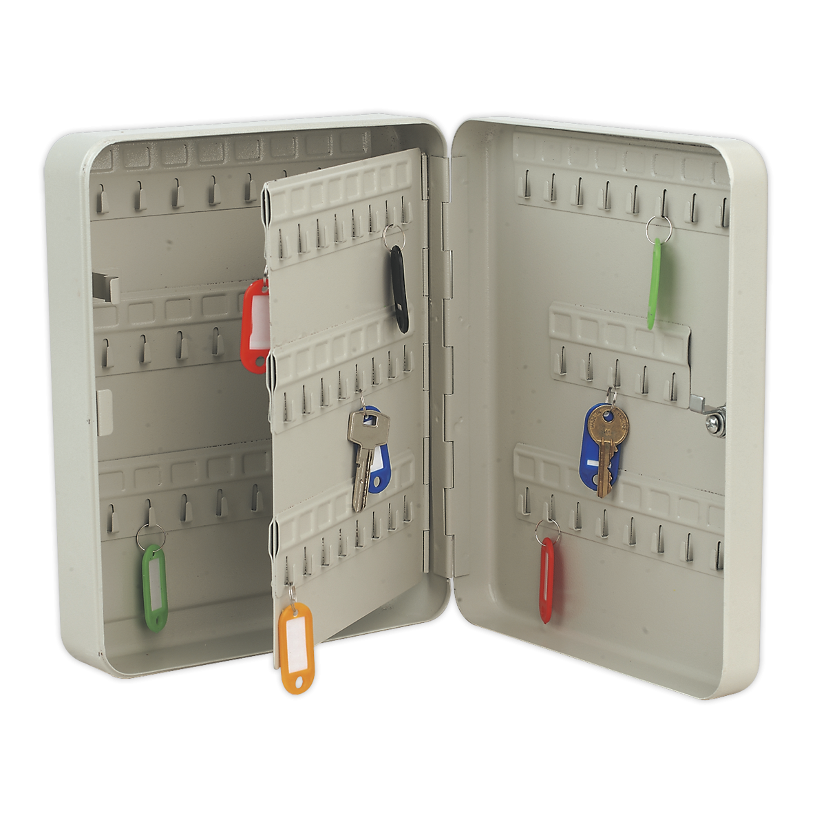 Key Cabinet with 93 Key Tags SKC93