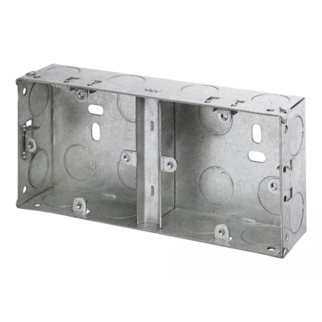 Dual Metal Back Box 35mm DCN8853NB