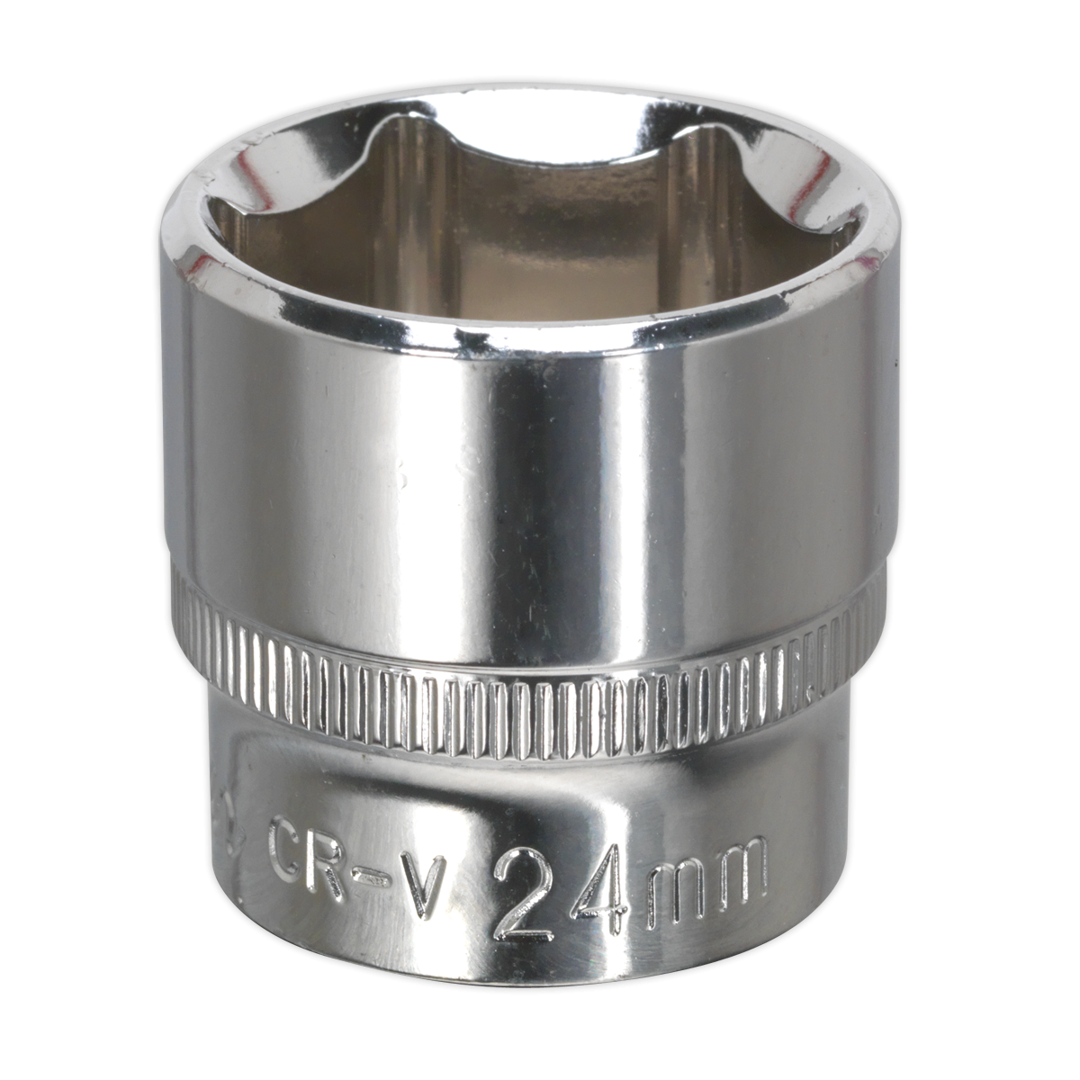 WallDrive® Socket 24mm 3/8"Sq Drive Fully Polished SP3824
