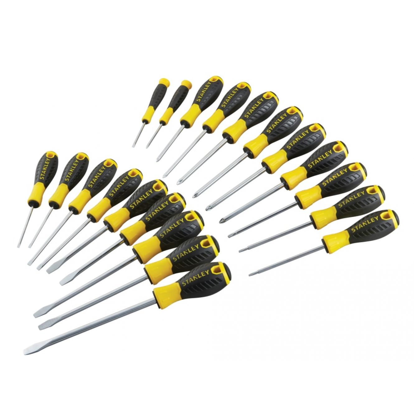 0-60-213 Essential Screwdriver Set, 20 Piece STA060213