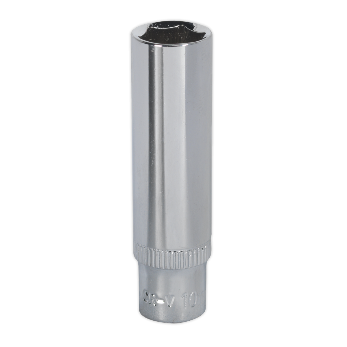 WallDrive® Socket 10mm Deep 1/4"Sq Drive Fully Polished SP1410D