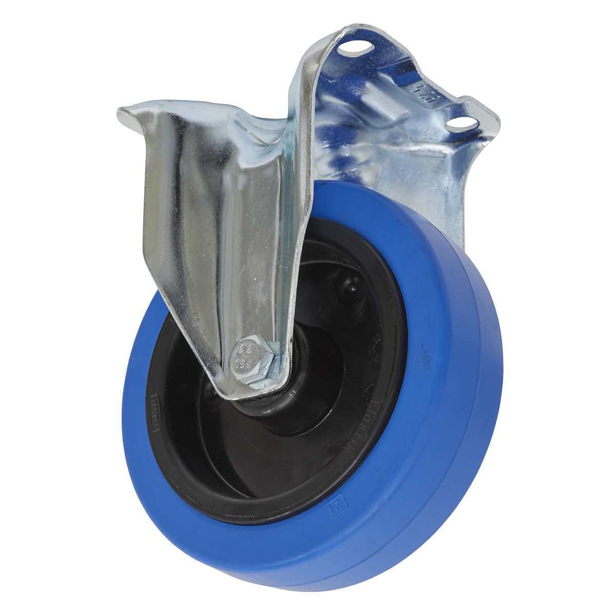 Castor Wheel Fixed Plate Ø125mm SCW3125FP