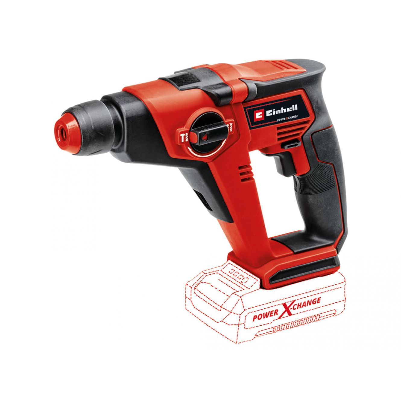 TE-HD 18/12 Li - Solo Power X-Change Rotary Hammer 18V Bare Unit EINTEHD1812N