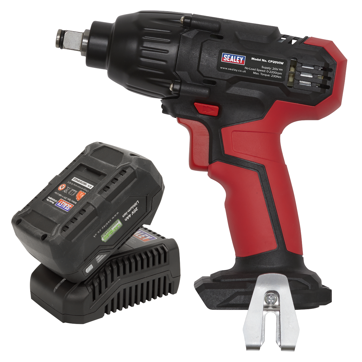 Impact Wrench Kit 1/2"Sq Drive 230Nm 20V 4Ah SV20 Series CP20VIWKIT1