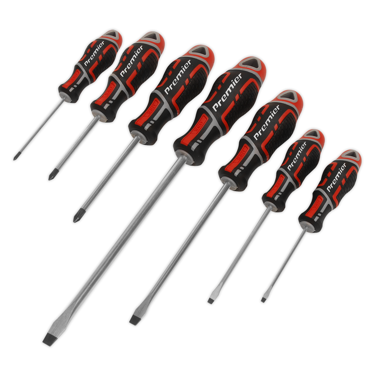 Screwdriver Set 7pc GripMAX® - Red AK4321
