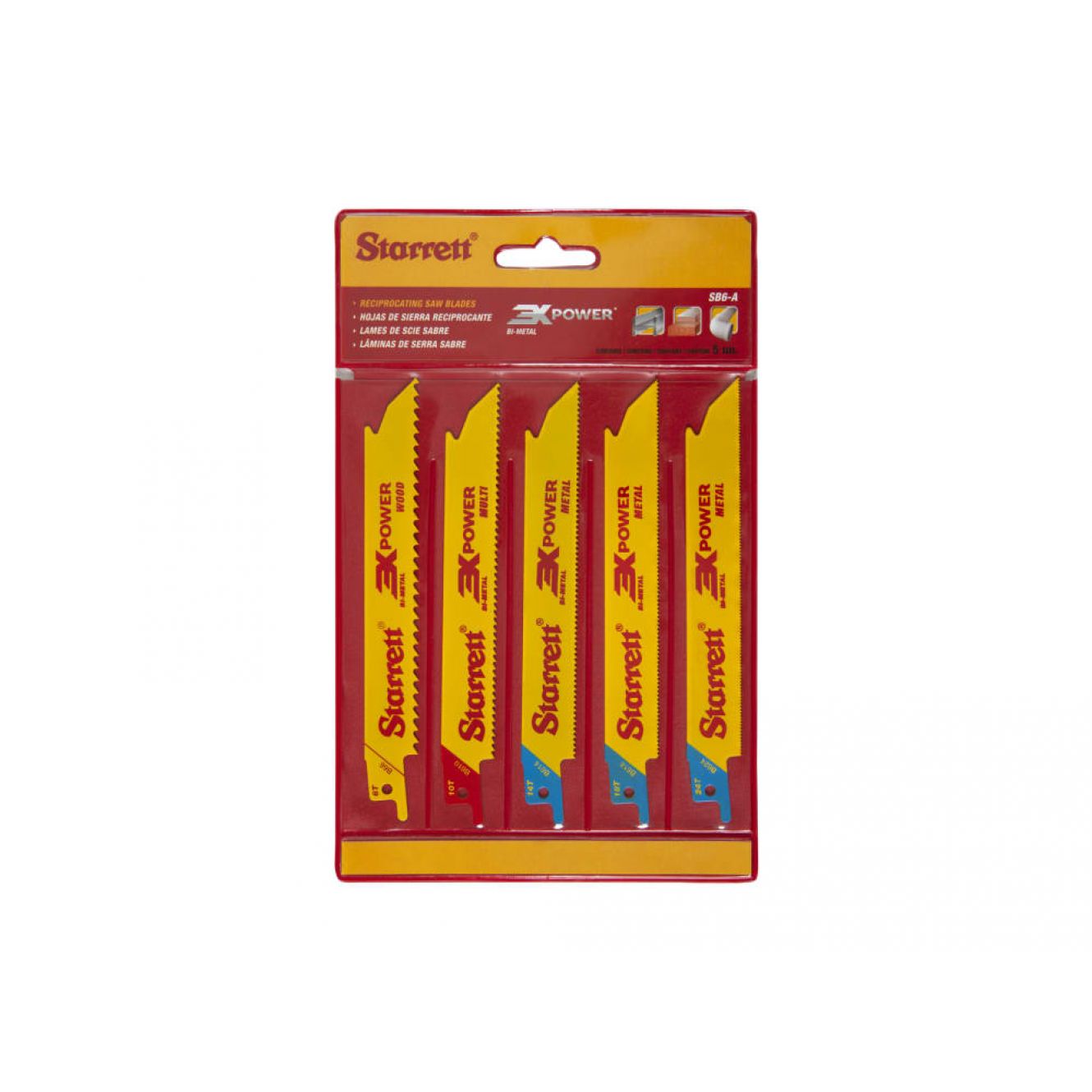 SB6-A Reciprocating Blade Kit (Pack 5) STRSB6A