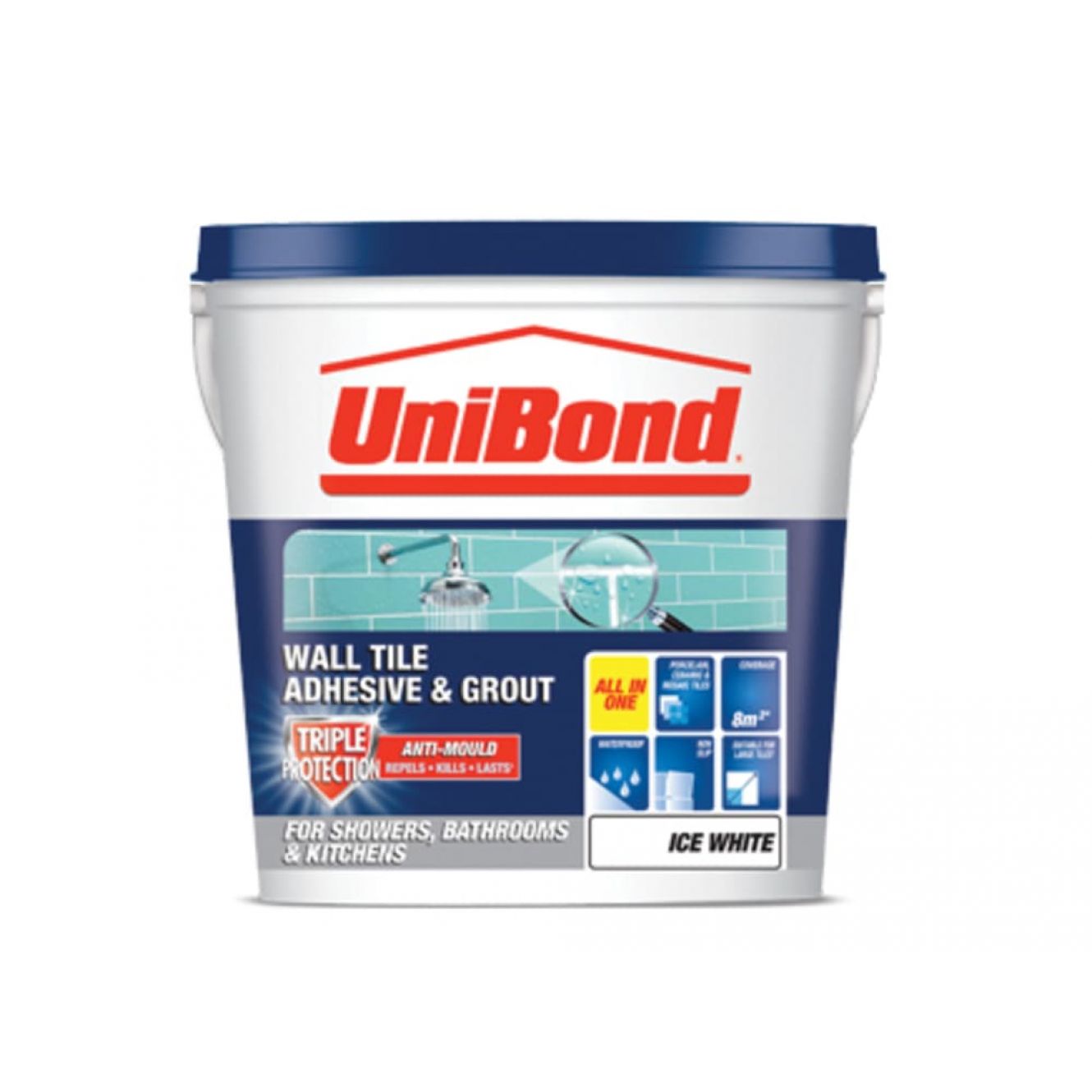 Tile On Walls Anti-Mould Ready Mix Adhesive & Grout Large UNI1616660
