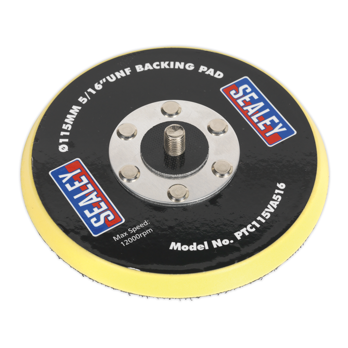 Hook-and-Loop Backing Pad Ø115mm 5/16"UNF PTC115VA516