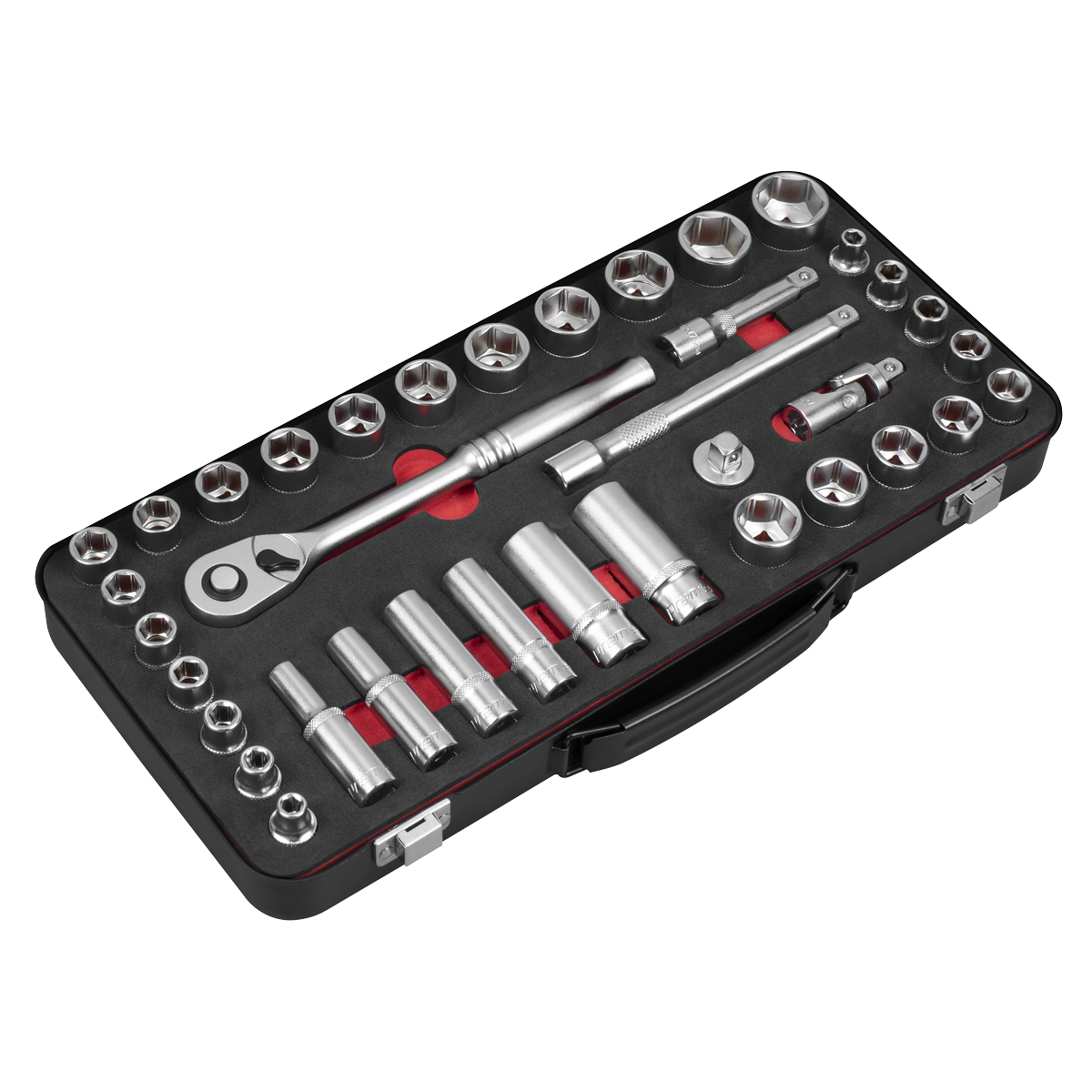 Socket Set 3/8"Sq Drive 37pc - Metric/Imperial - Premier Platinum Series AK7923