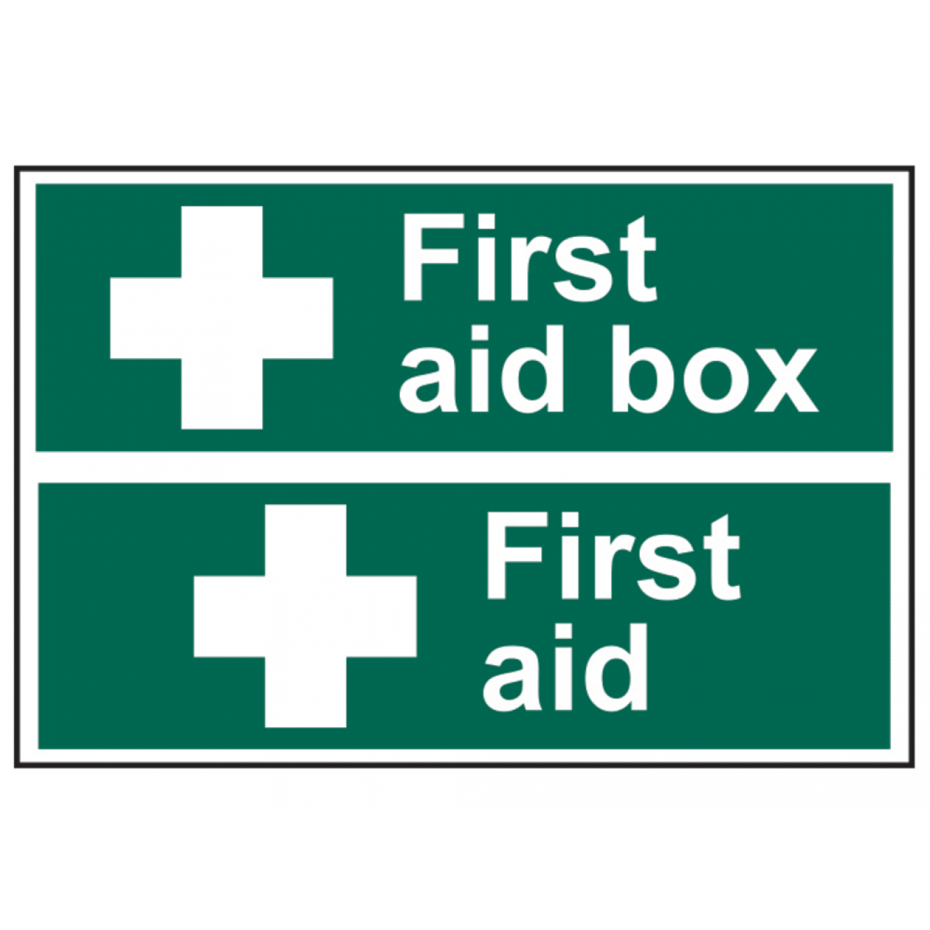 First Aid Box / First Aid - PVC 300 x 200mm SCA1553