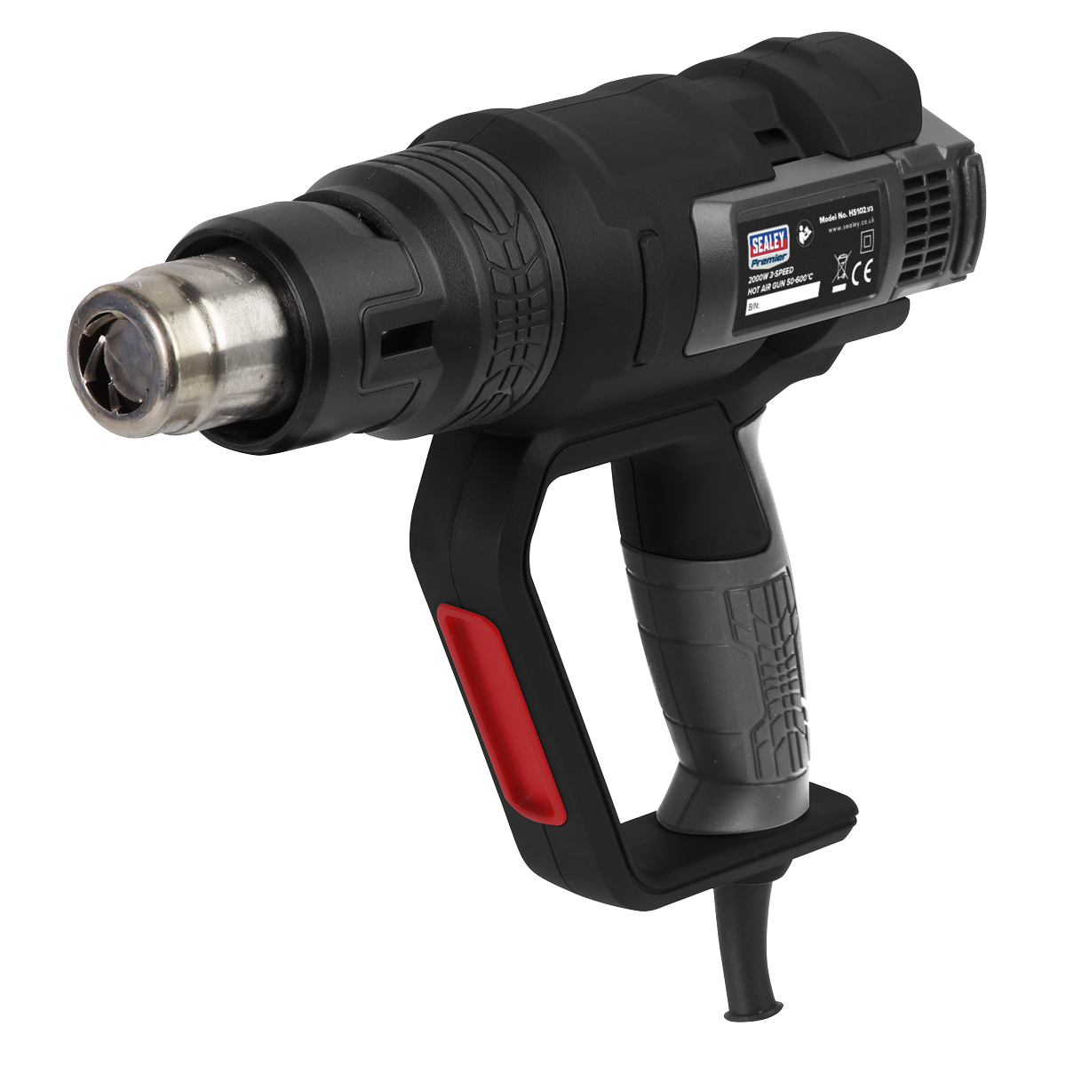 Hot Air Gun 2000W 3-Speed 50-600°C Variable Heat HS102