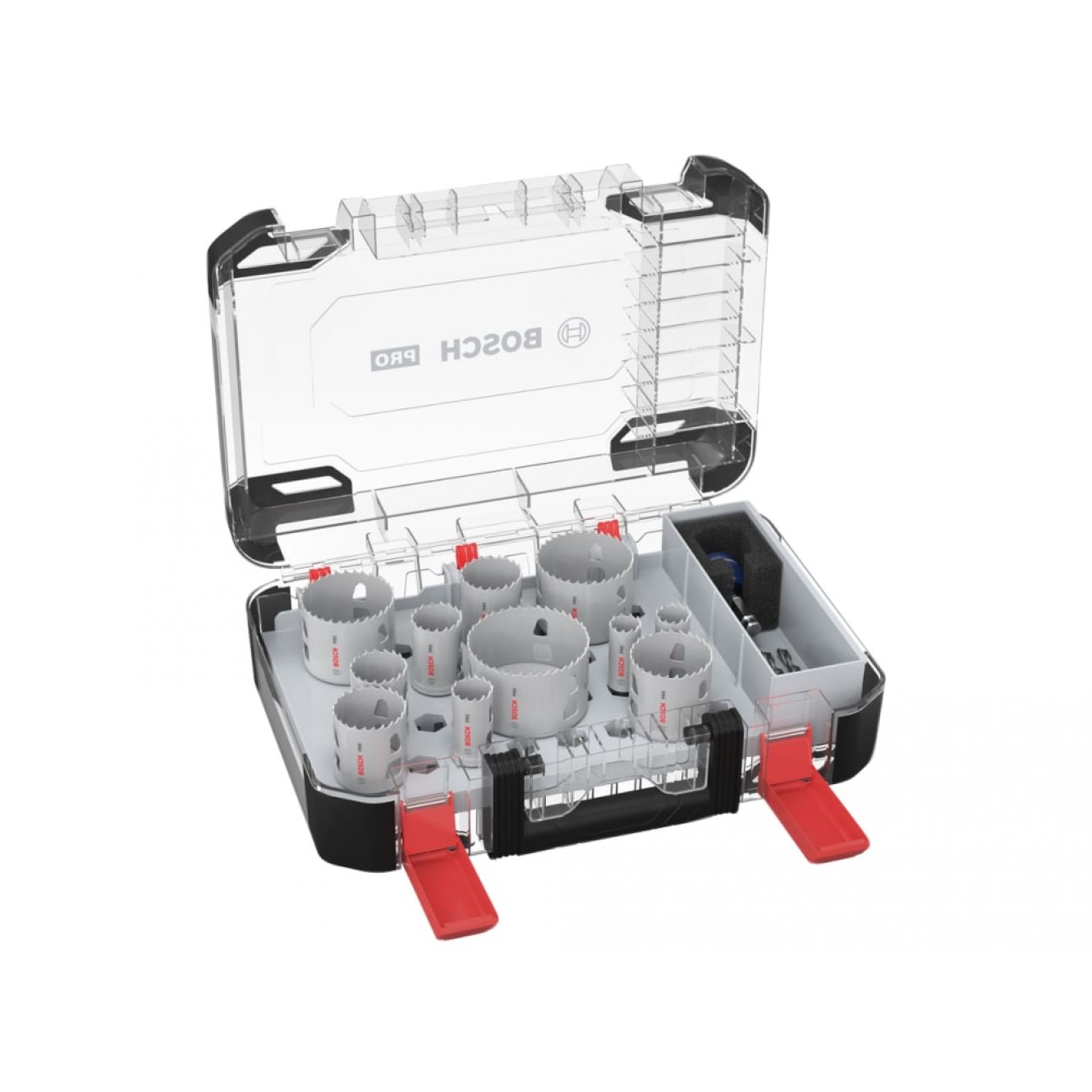 PRO Multi Material PC Plus Hole Saw Set, 14 Piece BPA608594425