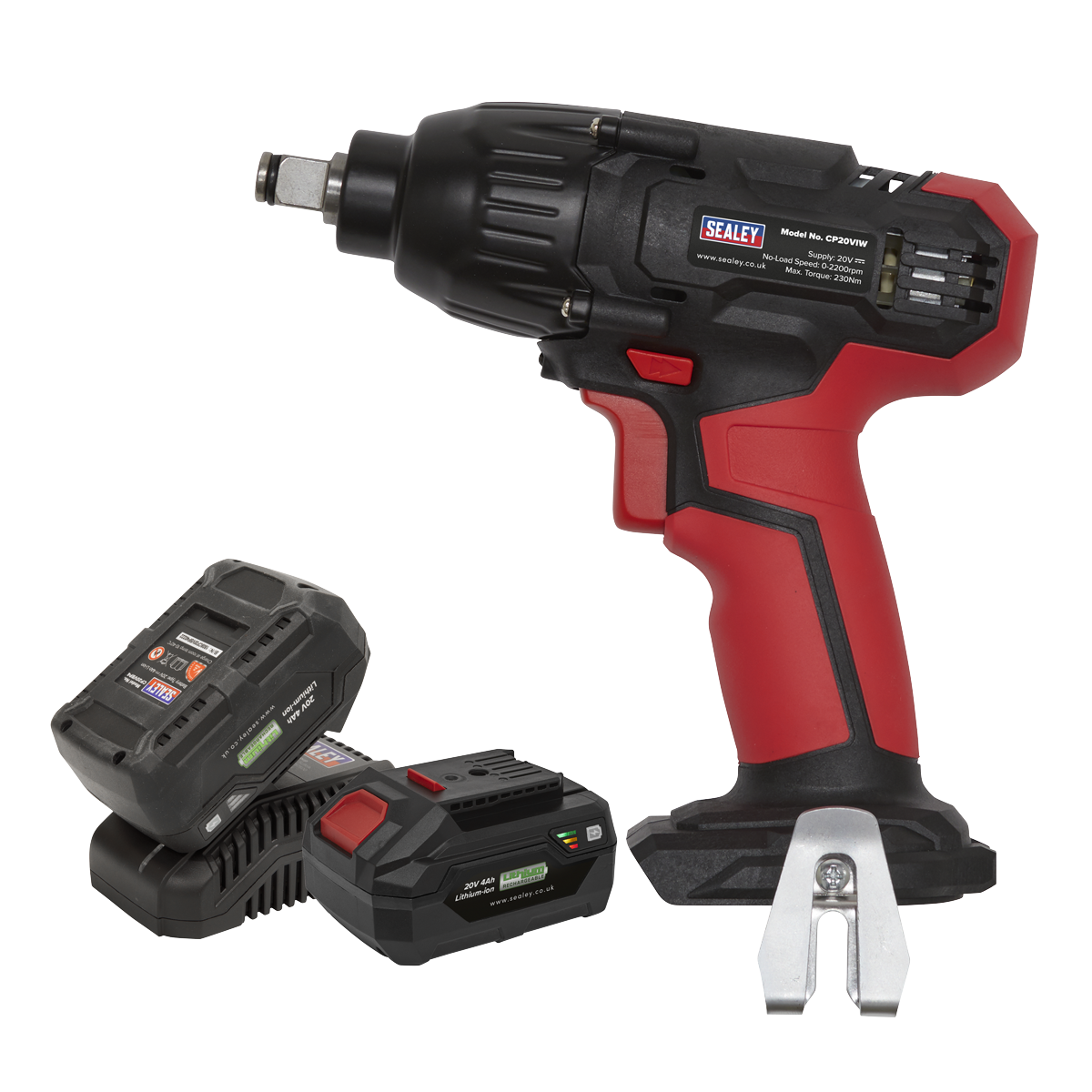 Impact Wrench 20V SV20 Series 1/2"Sq Drive - 2 Batteries CP20VIWKIT