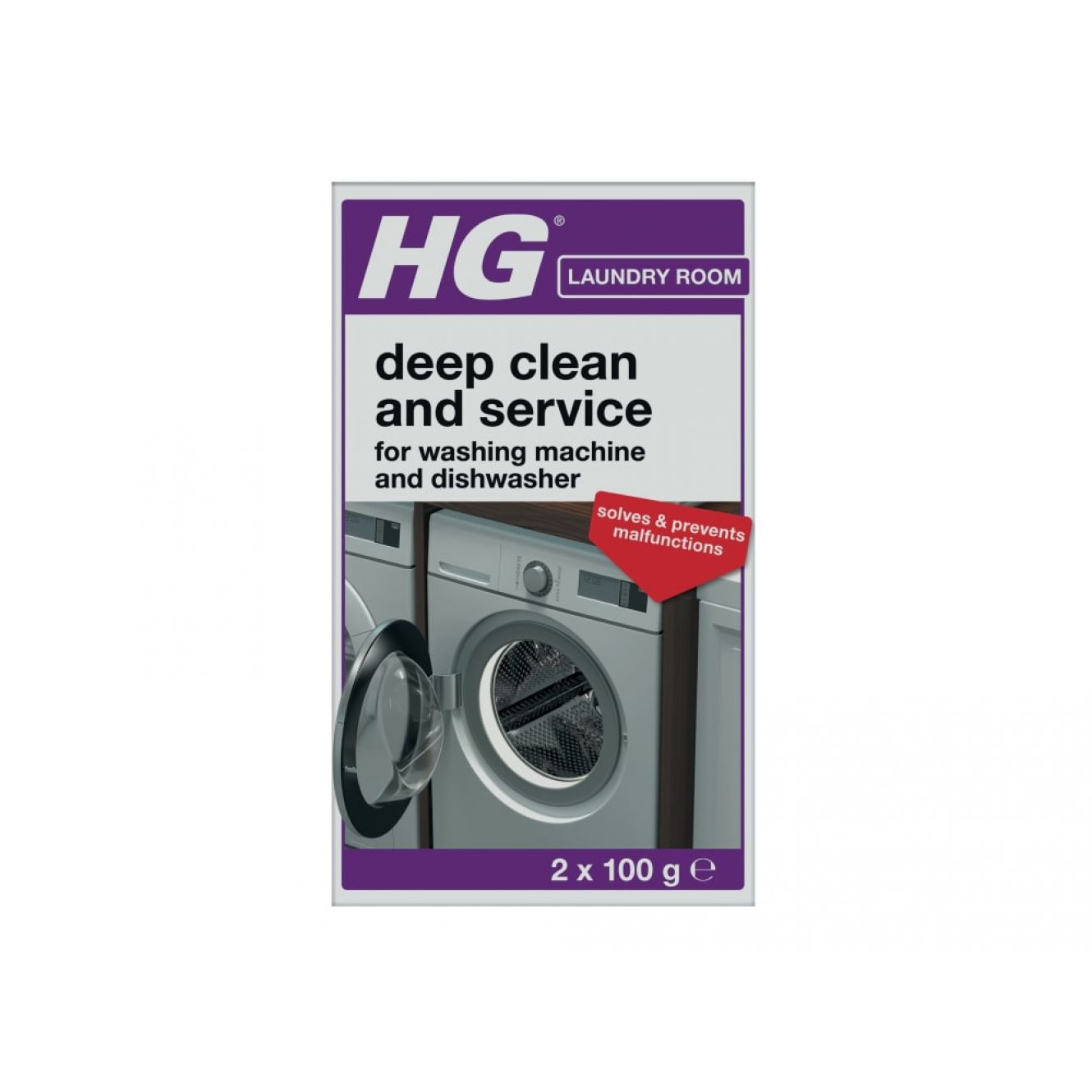Deep Clean & Service for Washing Machines & Dishwashers 200g H/G248020106