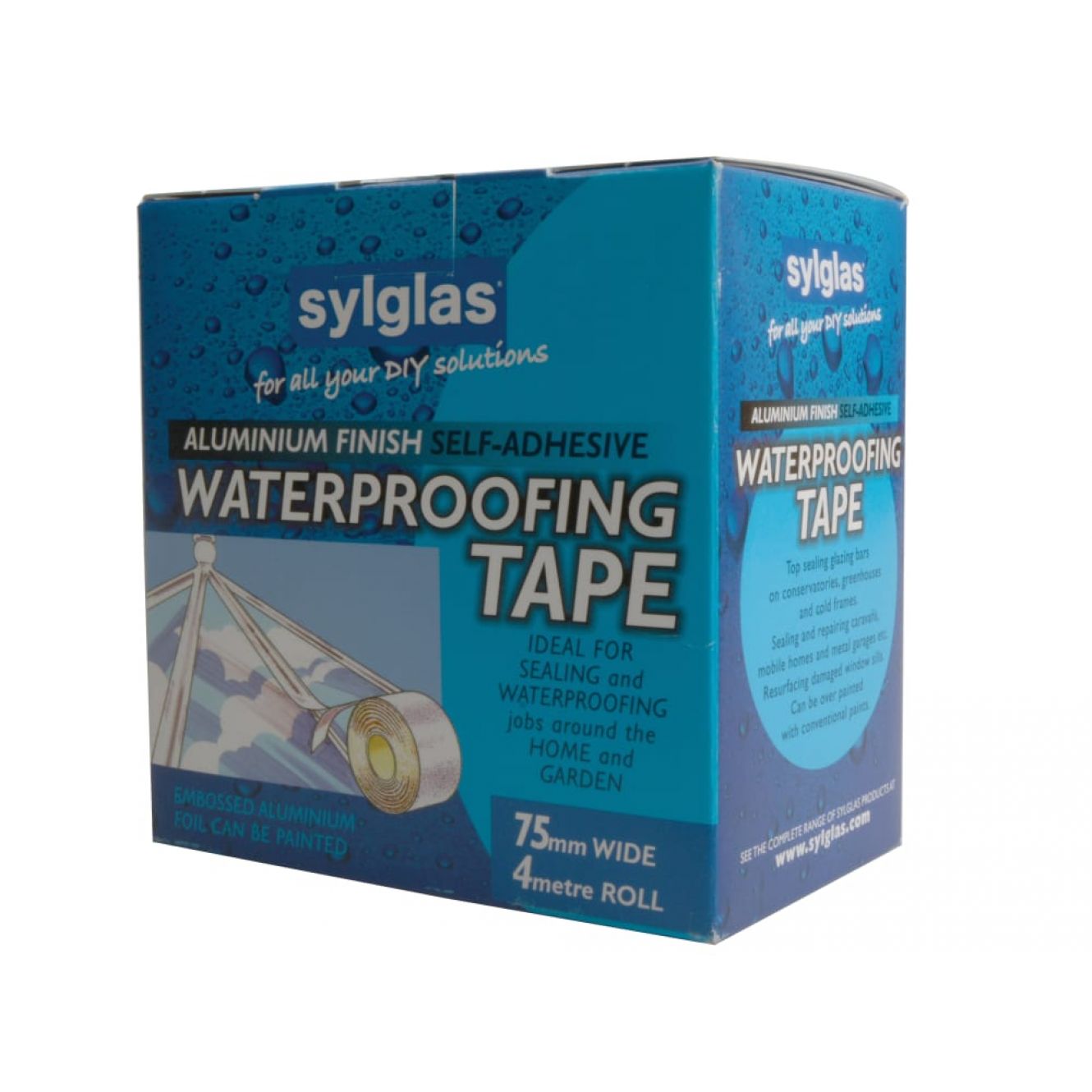 Aluminium Finish Waterproofing Tape