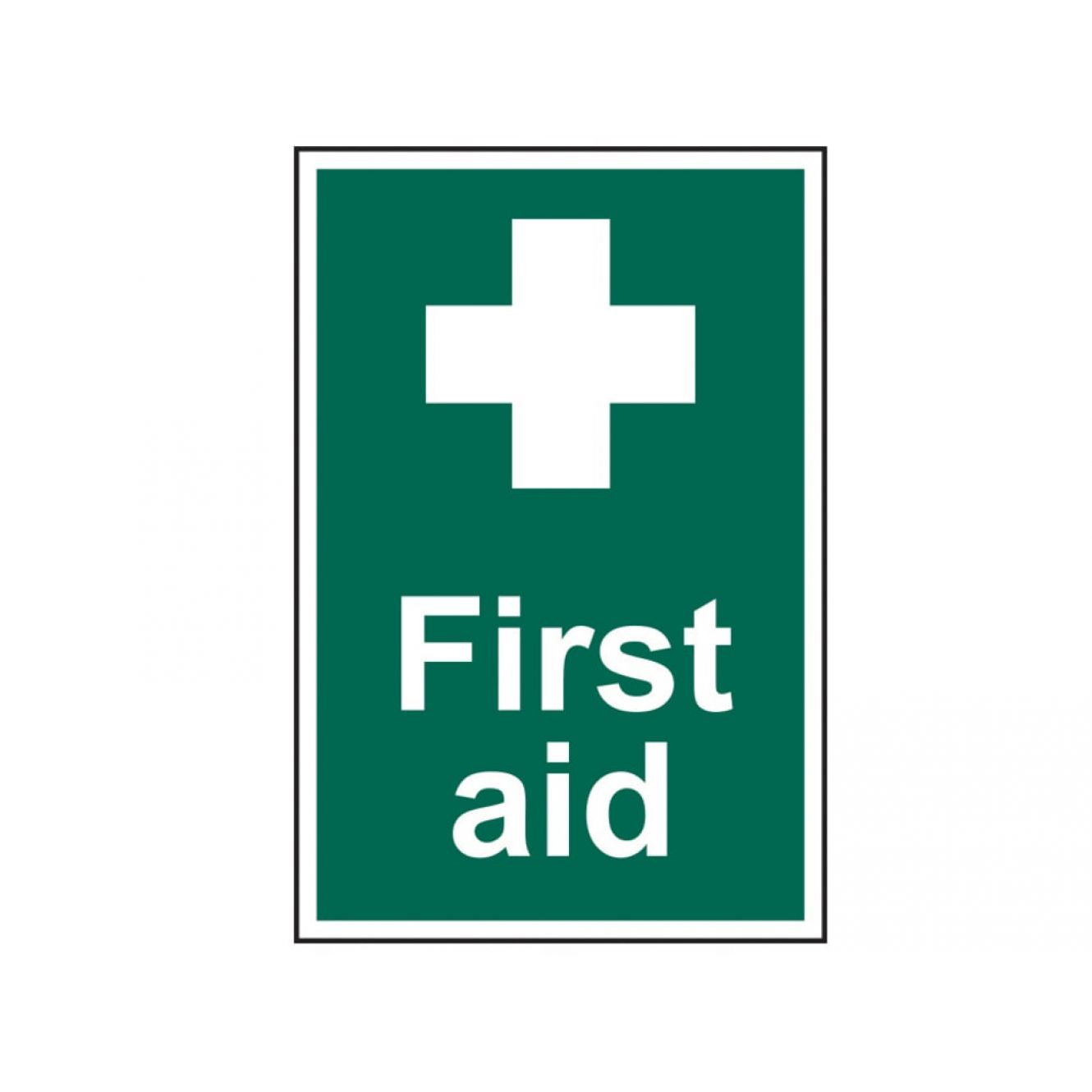 First Aid - PVC 200 x 300mm SCA1550