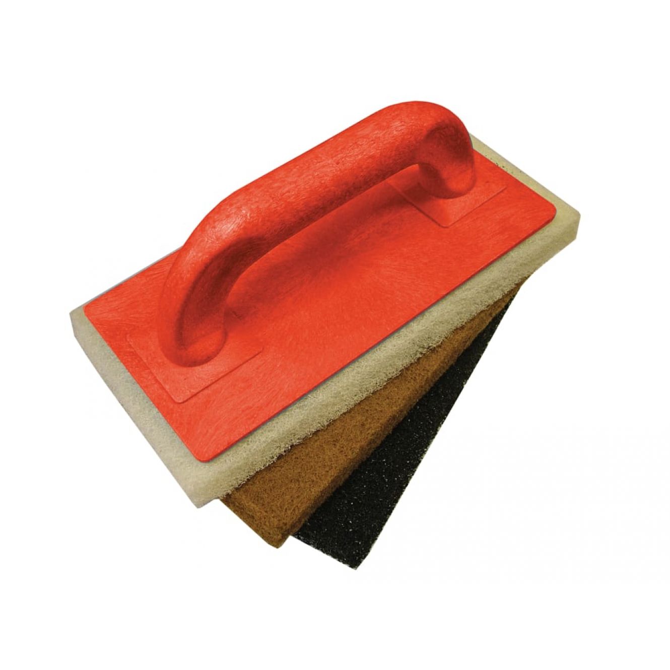 Scouring Pad Holder + Fine Medium & Coarse Pads FAITLSCOUR3