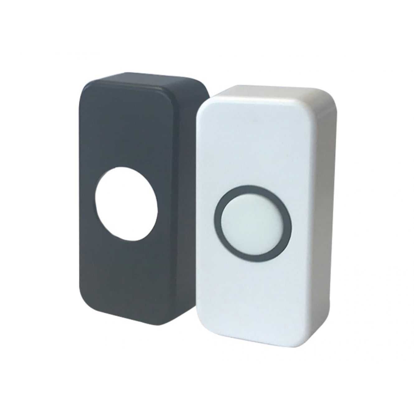 Bell Push with Black and White Covers DETC3507