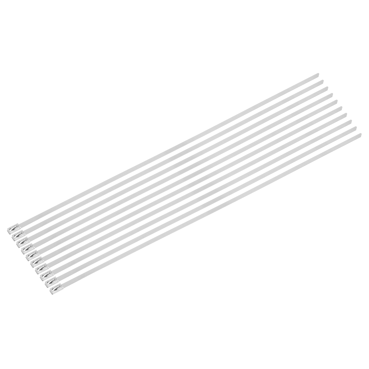 Stainless Steel Cable Tie 200mm x 4.6mm - Pack of 100 CTSS200