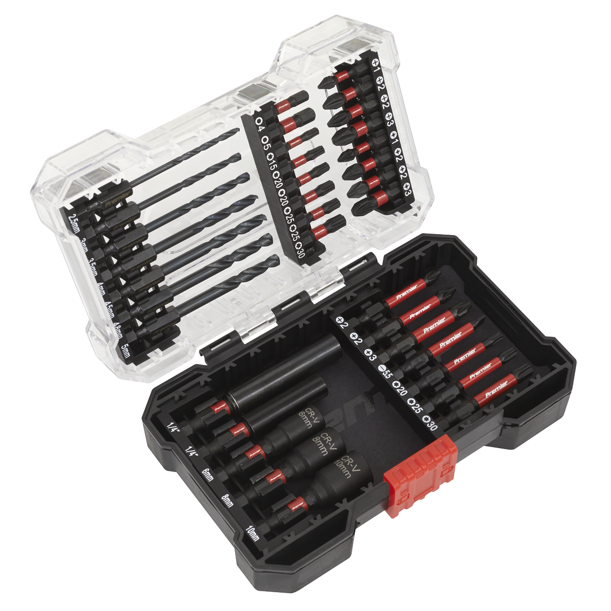 Power Tool Bit Set 35pc Impact Grade AK8284