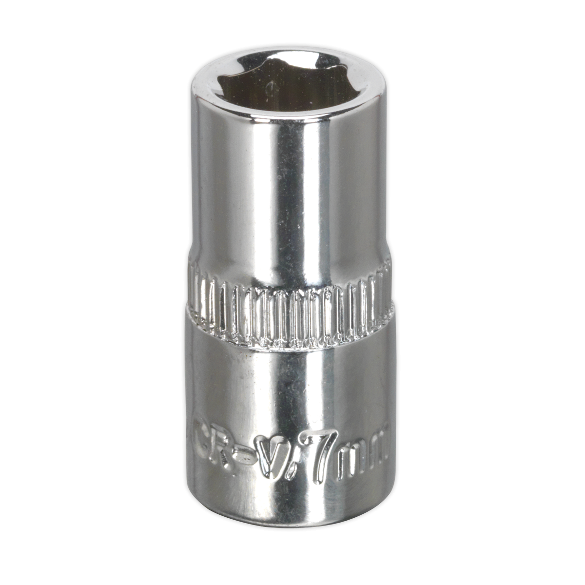 WallDrive® Socket 7mm 1/4"Sq Drive Fully Polished SP1407