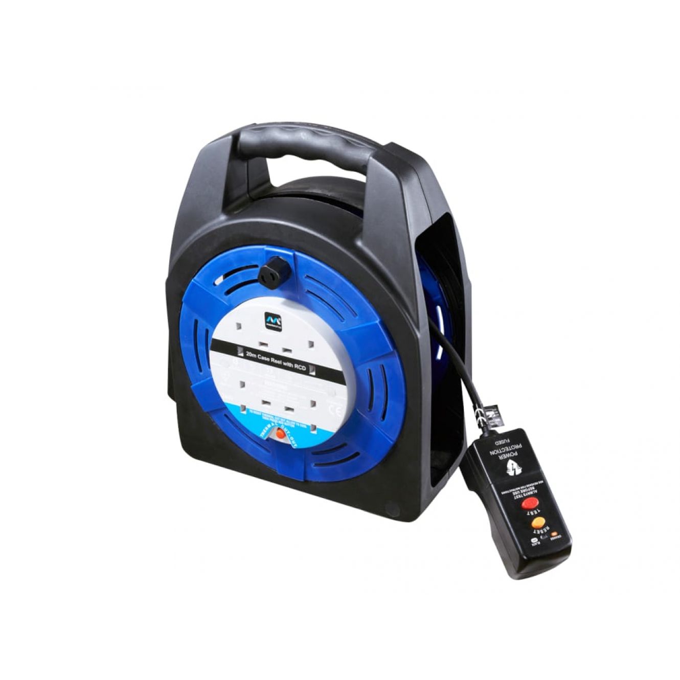 Case Reels 20 Metre 4 Socket 13A