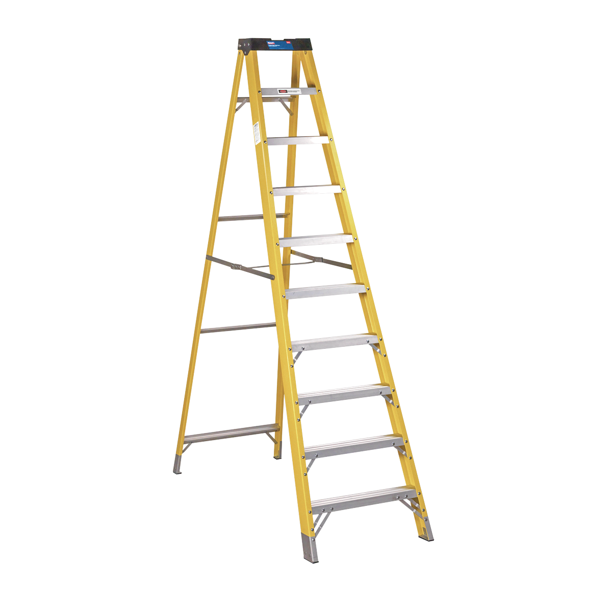 Fibreglass Step Ladder 9-Tread EN 131 FSL10