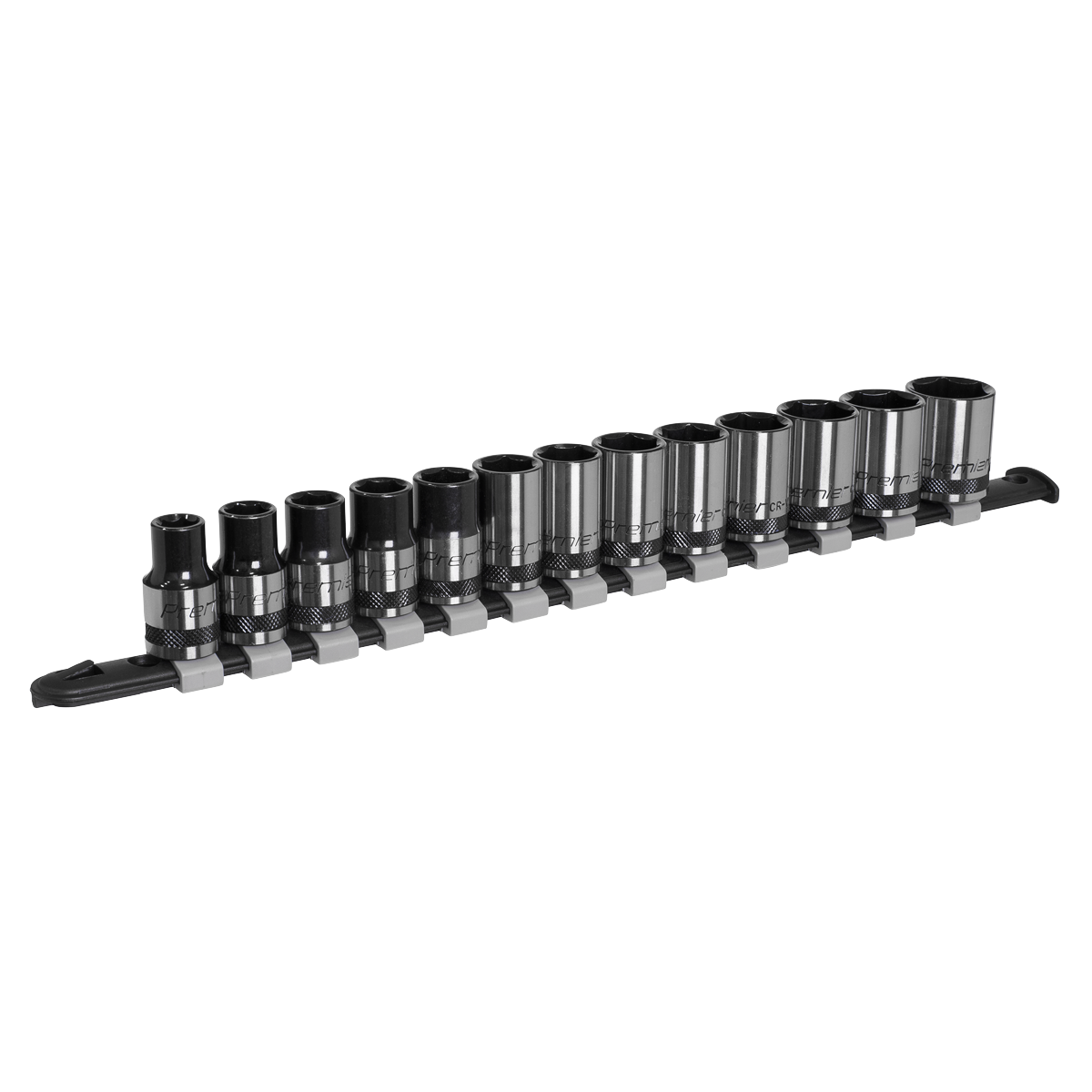 Socket Set 13pc 1/2"Sq Drive Metric - Black Series AK7994
