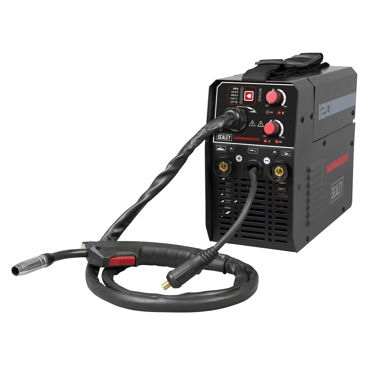 MIG/TIG & MMA (ARC/STICK) Inverter Welder 120A 230V MINIMIG120i