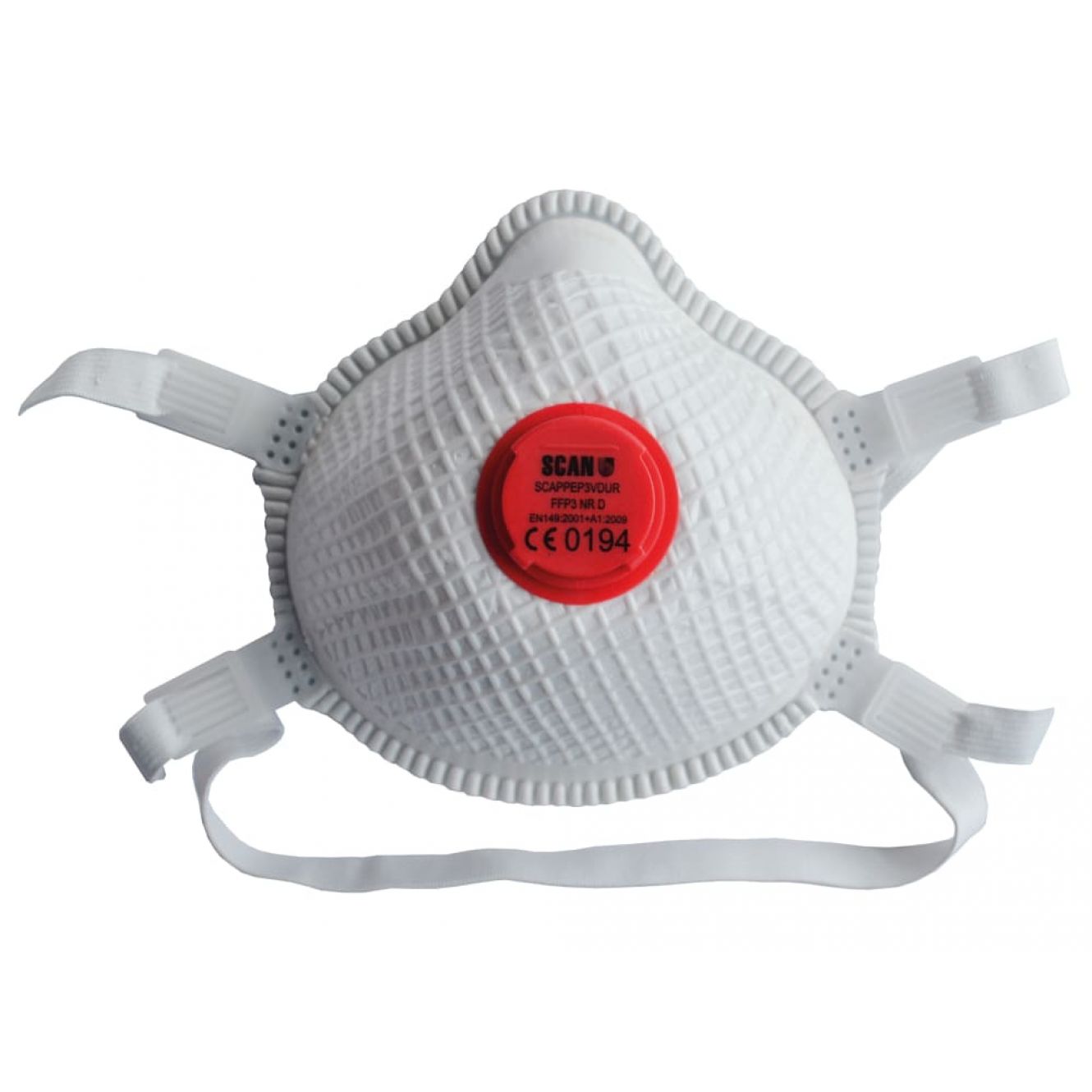 Moulded Valved Masks FFP3 with Mesh (Pack 2) SCAPPEP3VDUR