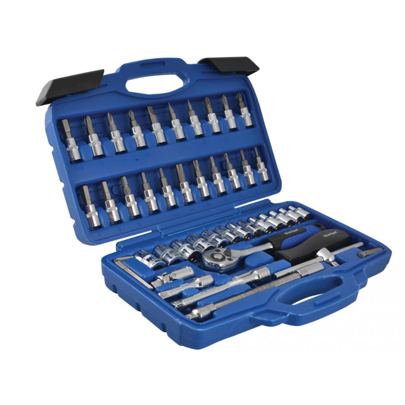 1/4in Square Drive Socket & Bit Set 46 Piece B/S01530