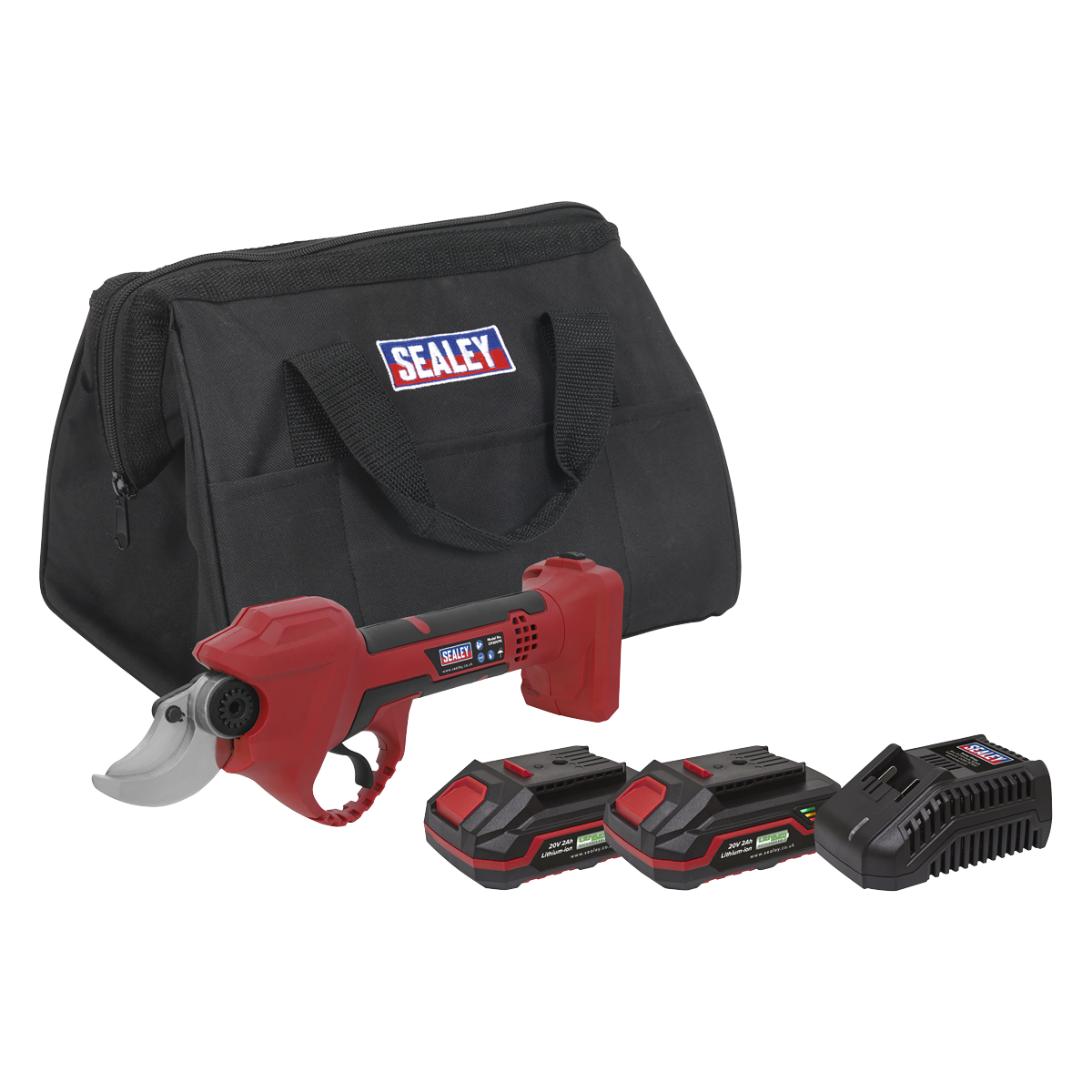 Cordless Pruning Shears Kit 20V 2Ah SV20 Series - 2 Batteries CP20VPSKIT