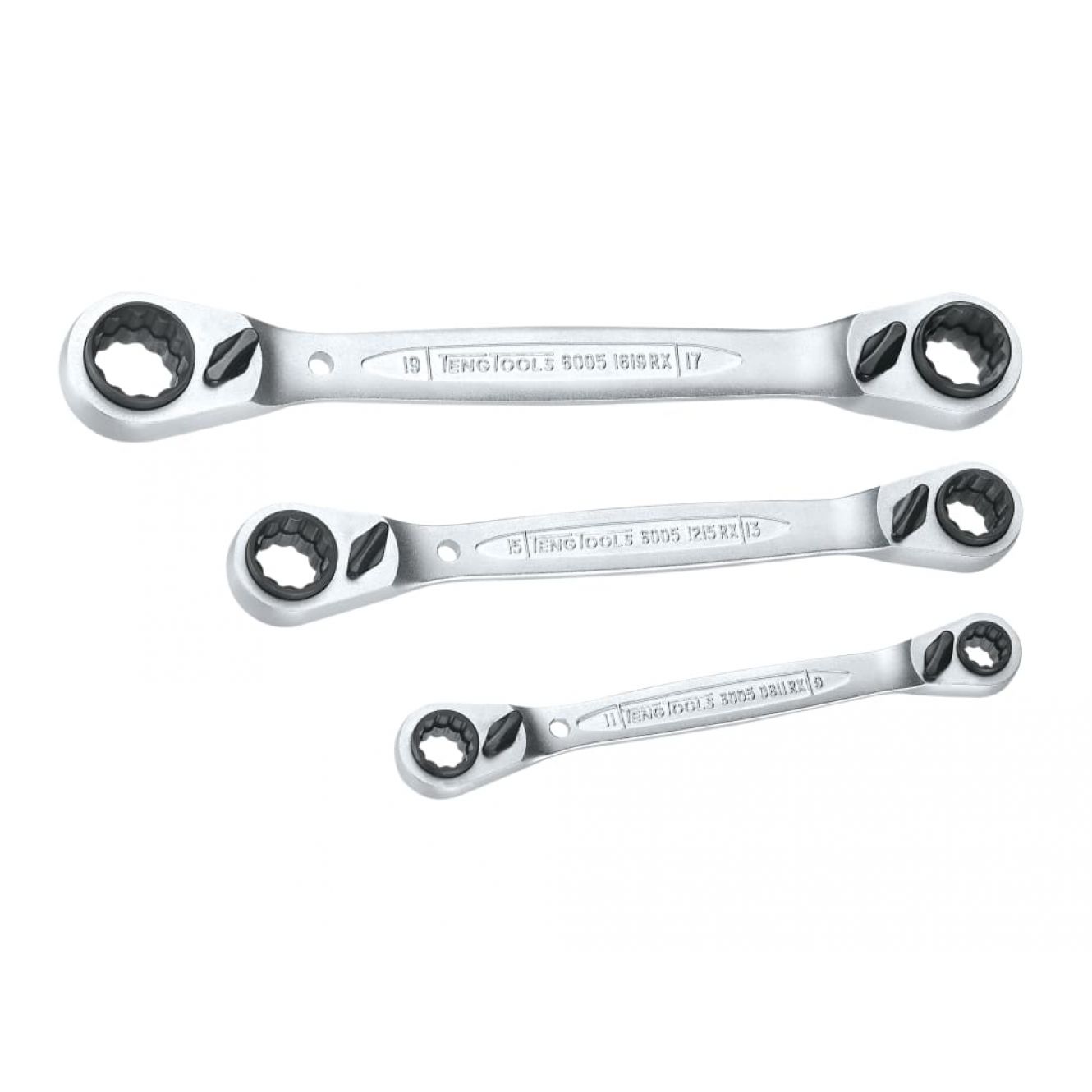 Multi Ratchet Ring Spanner Set of 3 8-19mm TEN6503RX