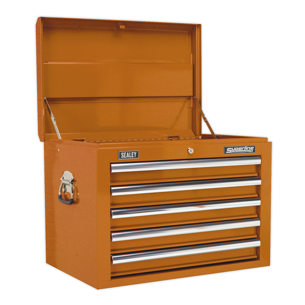 Topchest 5 Drawer with Ball-Bearing Slides - Orange AP26059TO