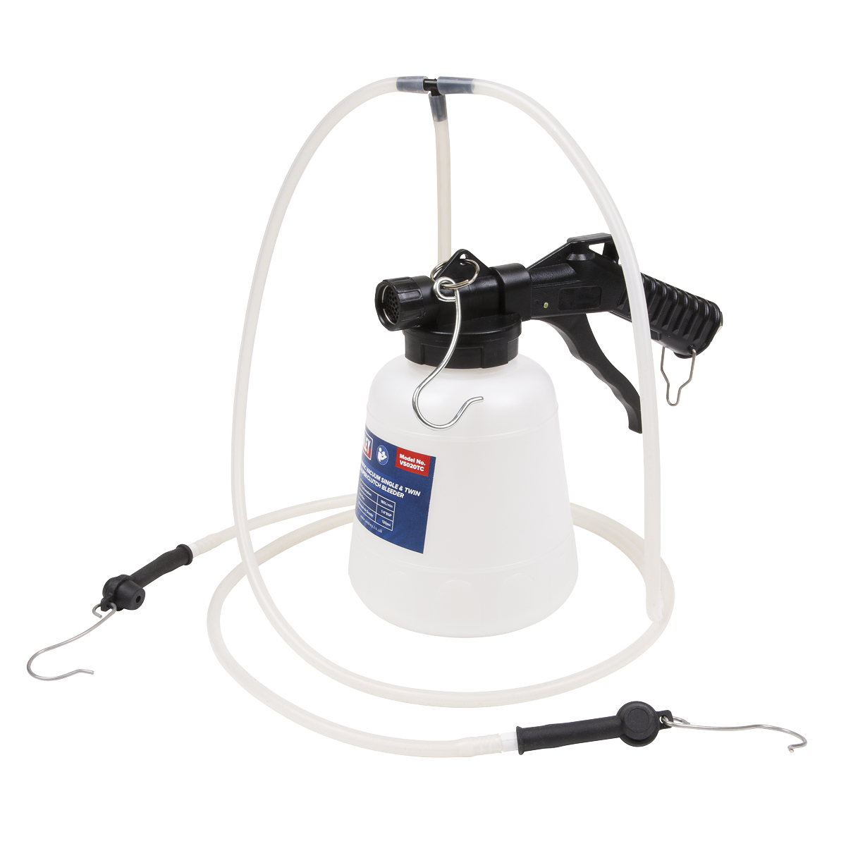 Brake Caliper/Clutch Bleeder 1L Pneumatic Vacuum Single & Twin VS020TC