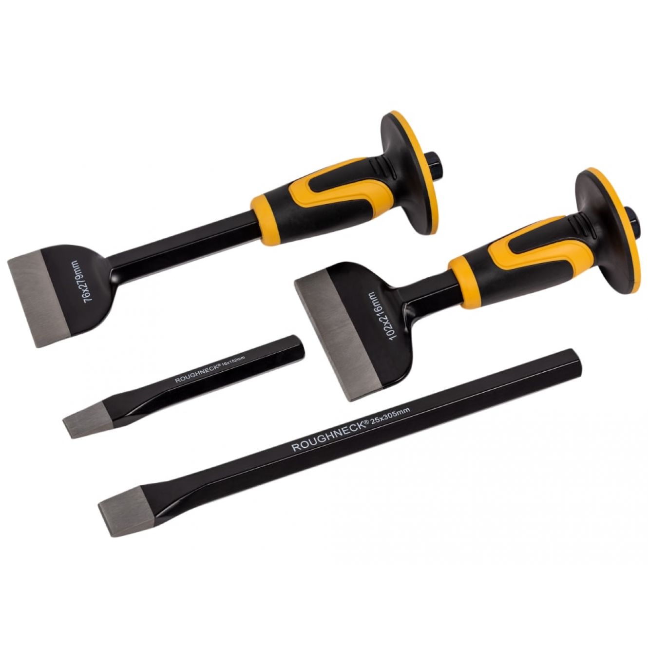 Bolster & Cold Chisel Set 4 Piece ROU31994