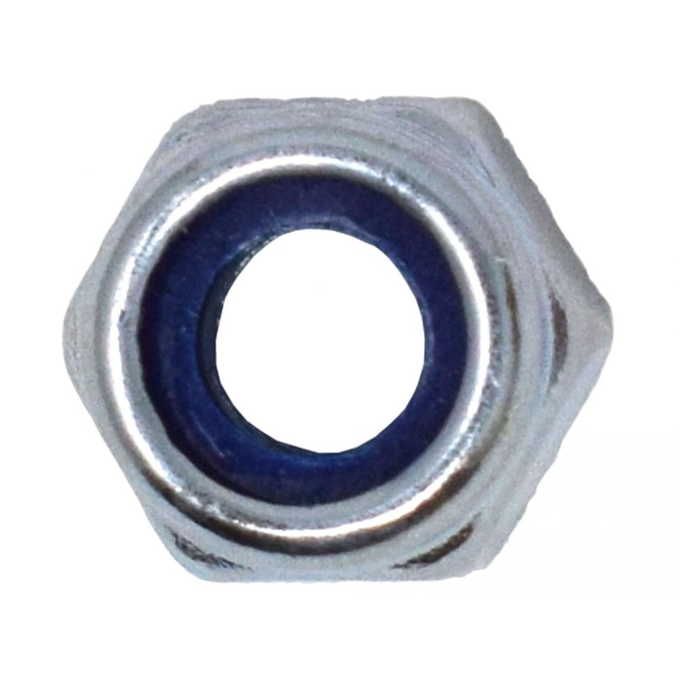 Type T Nylon Insert Nuts, Zinc Plated