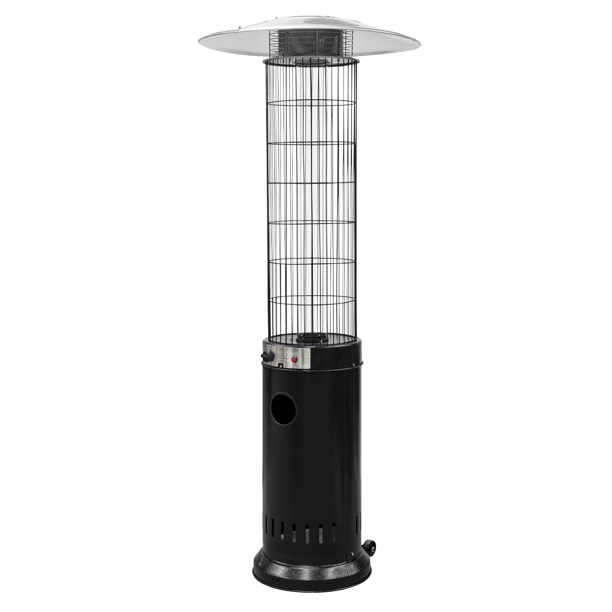 Dellonda Gas Patio Heater 13kW for Commercial & Domestic Use, Black DG124