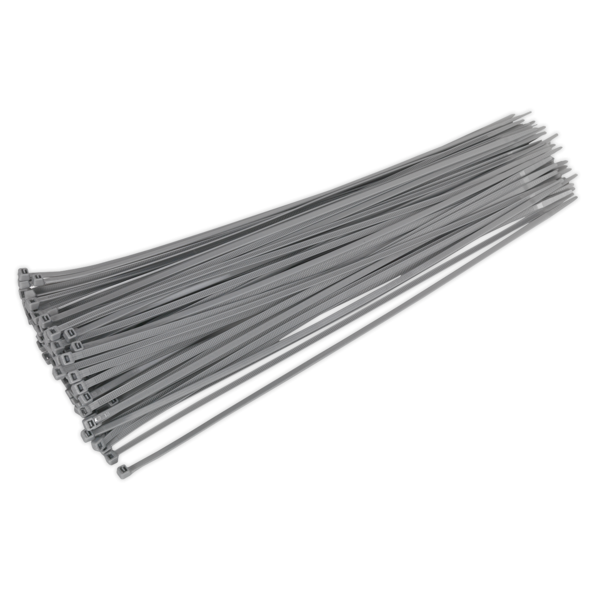Cable Tie 380 x 4.4mm Silver Pack of 100 CT38048P100S