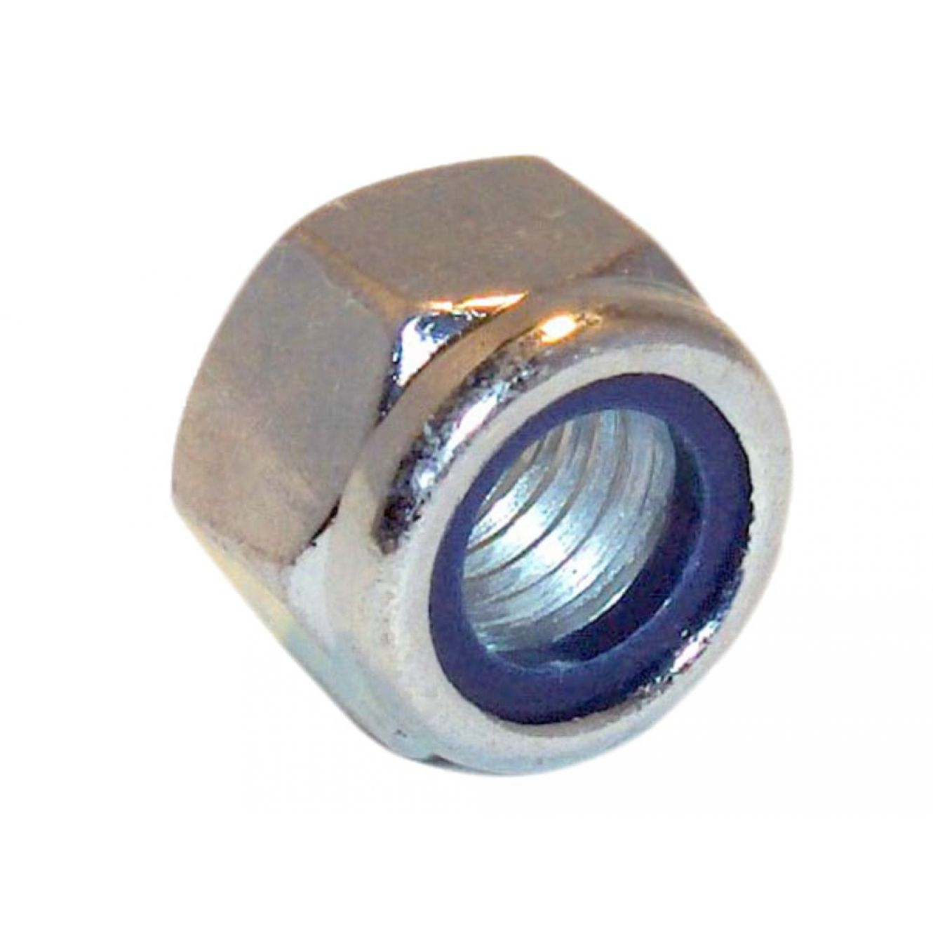 Hexagonal Nuts with Nylon Inserts, ZP