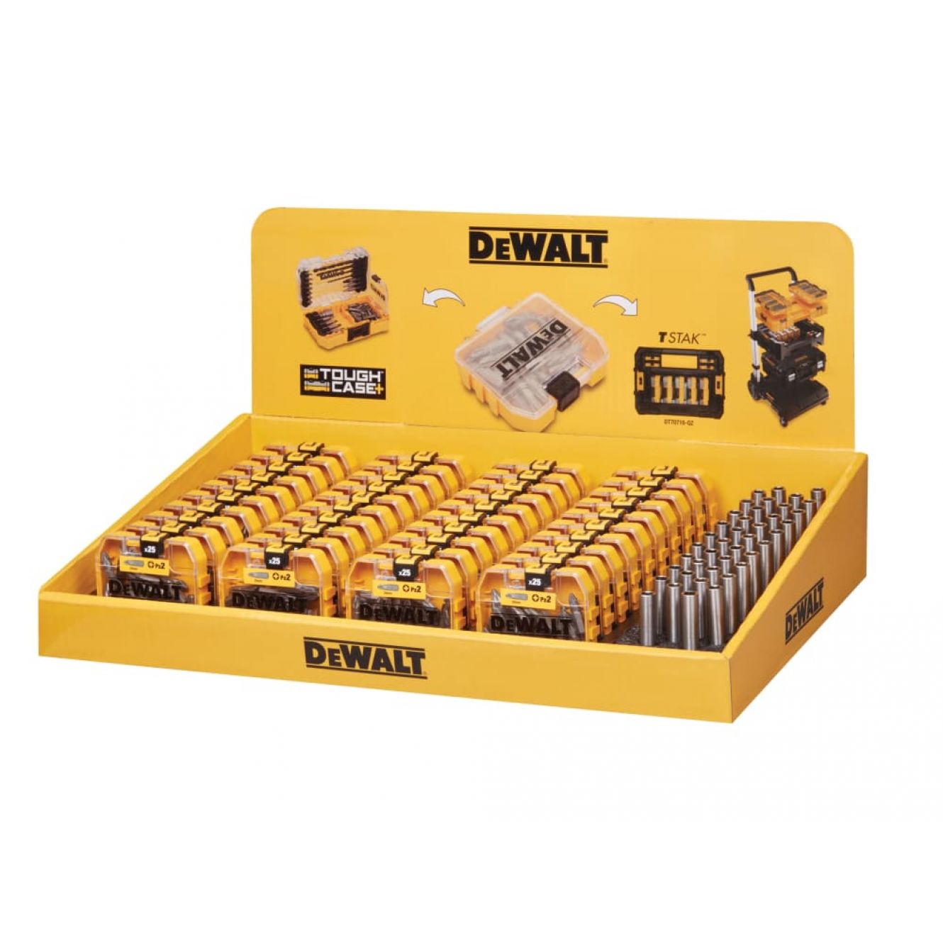 DT71706 High Performance PZ2 Bit Set Display (40 Sets + 40 Holders) DEWDT71706QZ