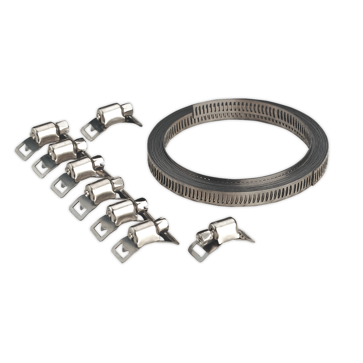 Hose Clip Set Self-Build 8mm Band Width JC97