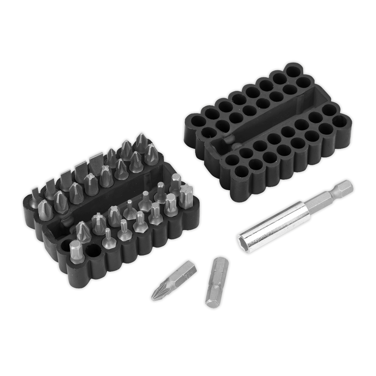 Bit & Magnetic Adaptor Set 33pc AK110