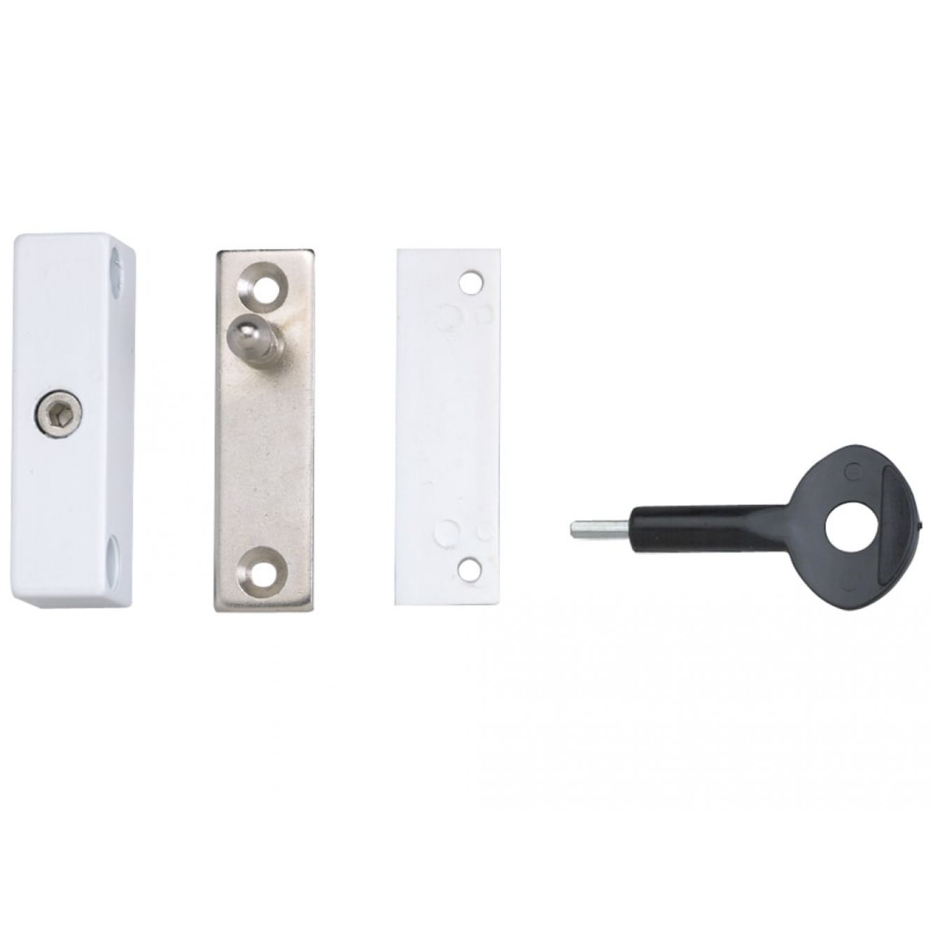 P118 Auto Window Lock White Finish Pack of 2 YALP2P118WE