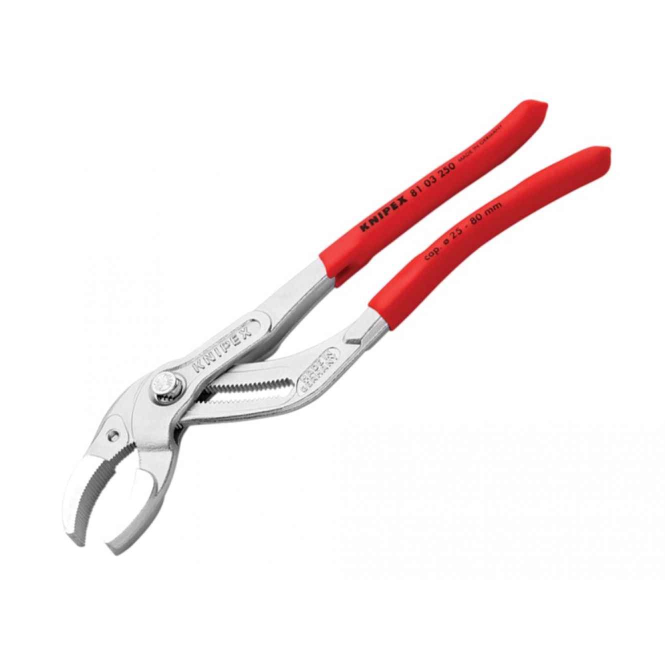 Plastic Pipe Gripping Pliers 80mm Capacity 250mm