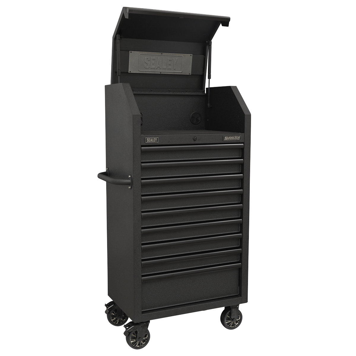 Tower Cabinet 9 Drawer 690mm with Soft Close Drawers & Power Strip AP2709BE