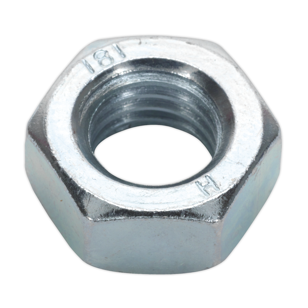 Steel Nut DIN 934 - M14 Zinc Pack of 25 SN14